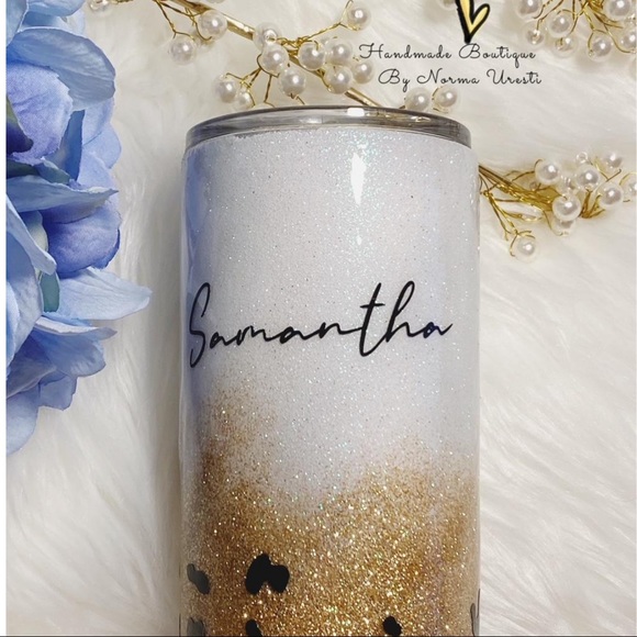 Cheetah Print Ombre 20 oz Tumbler - Picture 7 of 13